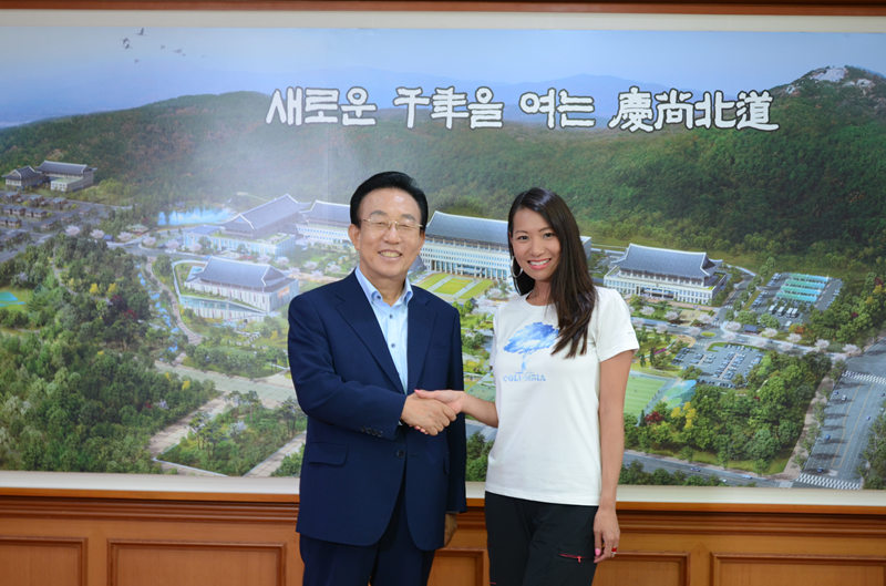 中國上海廣播電視臺赴韓國慶北體驗韓流熱潮