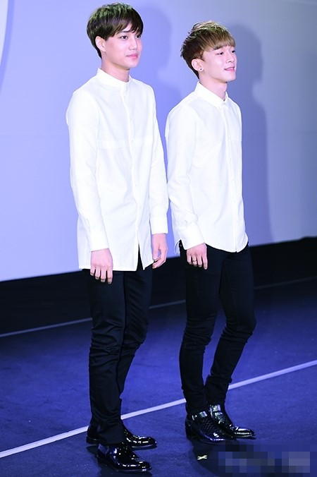 EXO出席“Fashion Kode 2014”時尚秀 Tao、Kai演繹另類“T臺秀”（組圖）