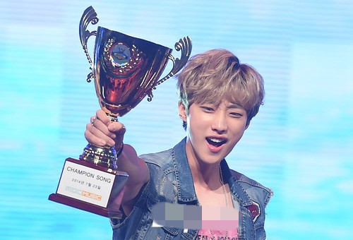 B1A4《冠軍秀》奪魁驚喜不已 Girl's Day粉嫩可愛（高清組圖）