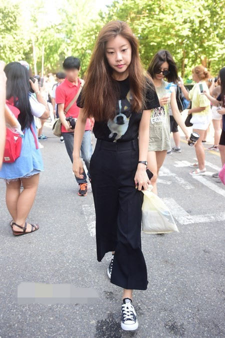 《音樂銀行》girl's day泫雅Red velvet 緊身牛仔PK迷你短裙誰能贏？（組圖）