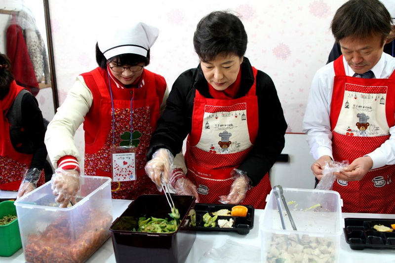【組圖】樸槿惠總統別樣的風采