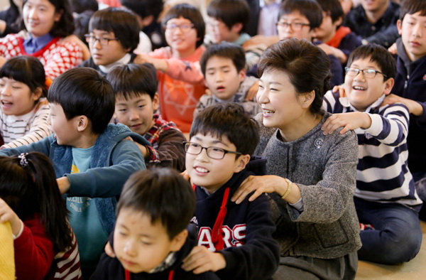 【組圖】樸槿惠總統別樣的風采