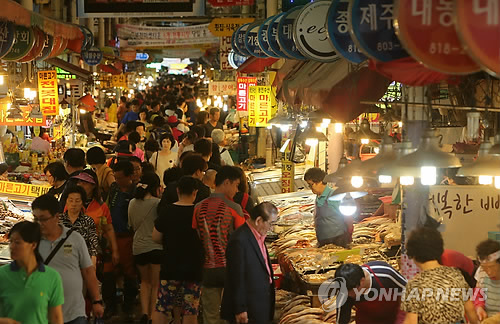 祭祀祖先和采購食材 韓國人用傳統方式迎接中秋