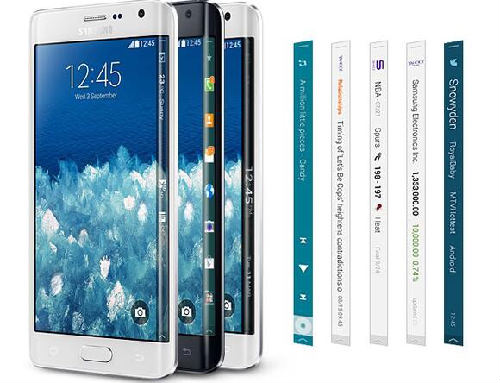 美媒：三星曲面側屏Galaxy Note Edge或曇花一現