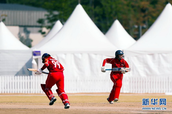 板球——中國女隊止步四強 （組圖）