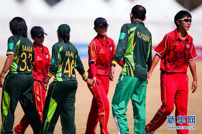 板球——中國女隊止步四強 （組圖）