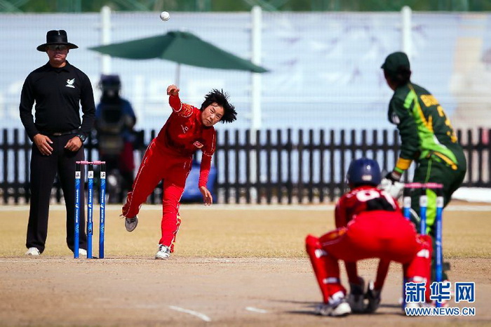 板球——中國女隊止步四強 （組圖）
