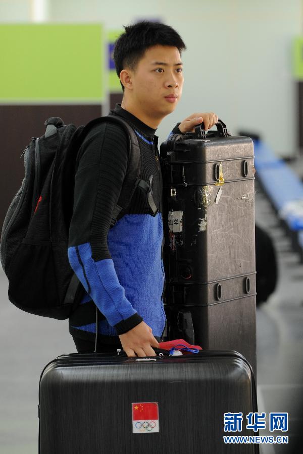 男子50米步槍臥射團體賽：中國隊破世界紀錄奪冠 （組圖）