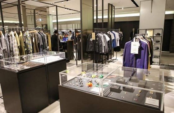 韓國首家男性奢飾品品牌館“十一”開業（組圖）