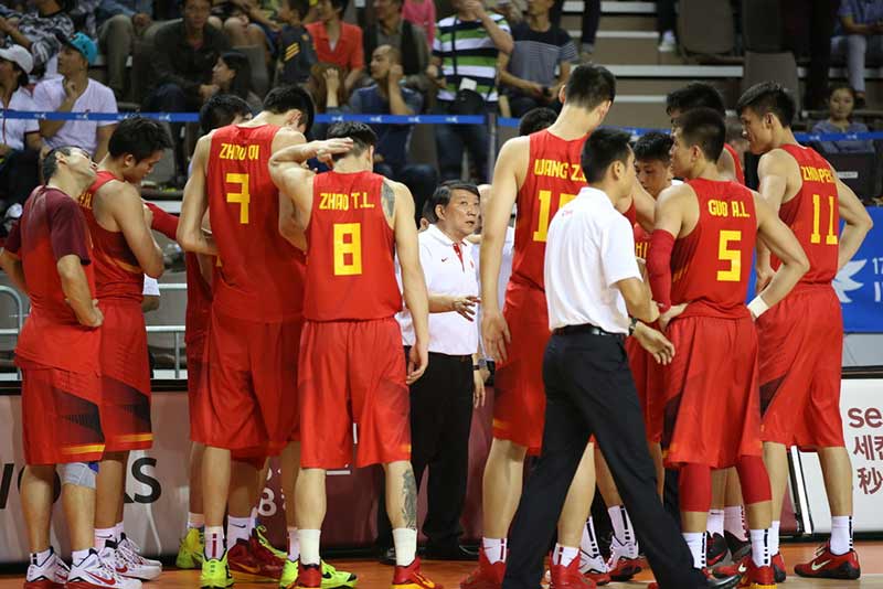 亞運男籃復賽中國72:79不敵日本 晉級形勢嚴峻(組圖)