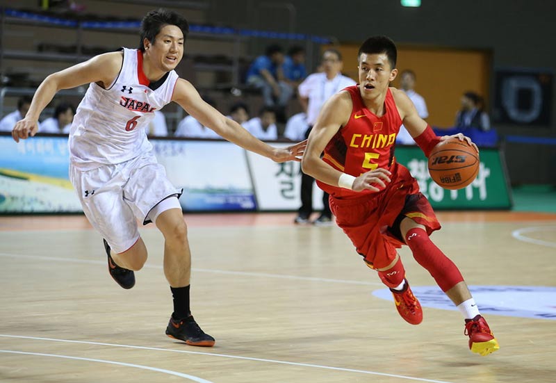 亞運男籃復賽中國72:79不敵日本 晉級形勢嚴峻(組圖)