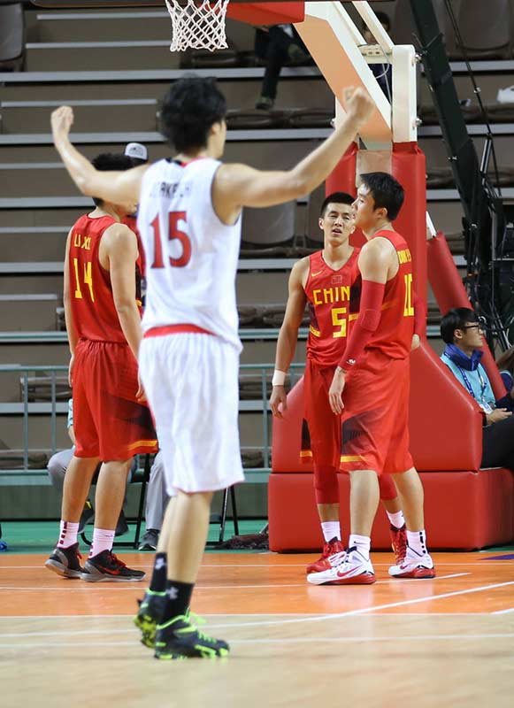 亞運男籃復賽中國72:79不敵日本 晉級形勢嚴峻(組圖)