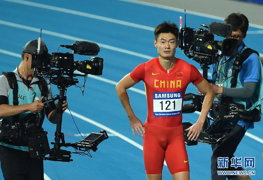 亞運男子100米：張培萌晉級 （組圖）