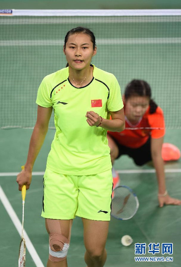 羽毛球女單中國攬金銀牌 王儀涵奪冠（組圖）