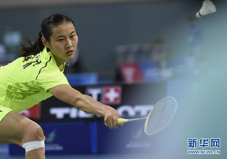 羽毛球女單中國攬金銀牌 王儀涵奪冠（組圖）