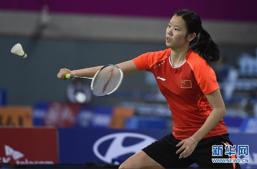 羽毛球女單中國攬金銀牌 王儀涵奪冠（組圖）