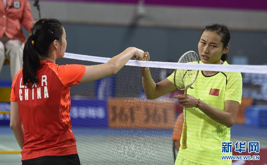 羽毛球女單中國攬金銀牌 王儀涵奪冠（組圖）