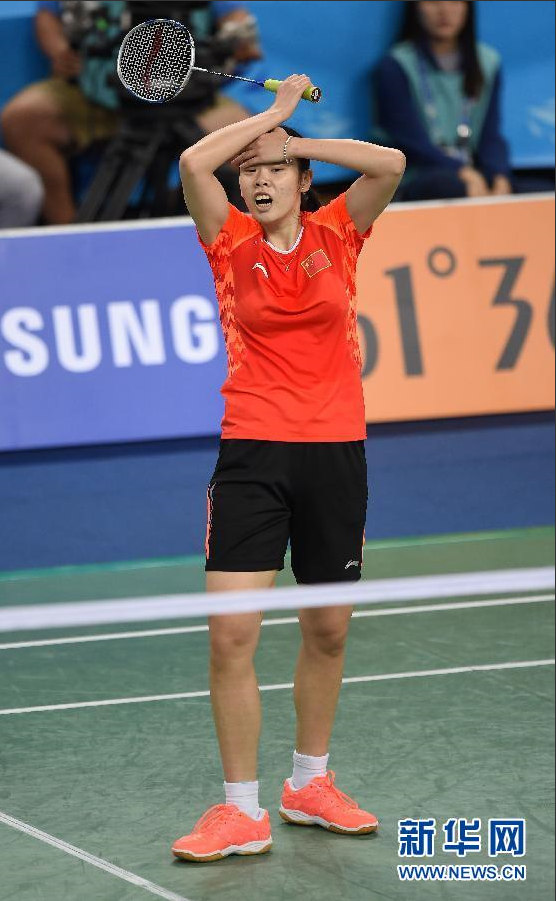 羽毛球女單中國攬金銀牌 王儀涵奪冠（組圖）