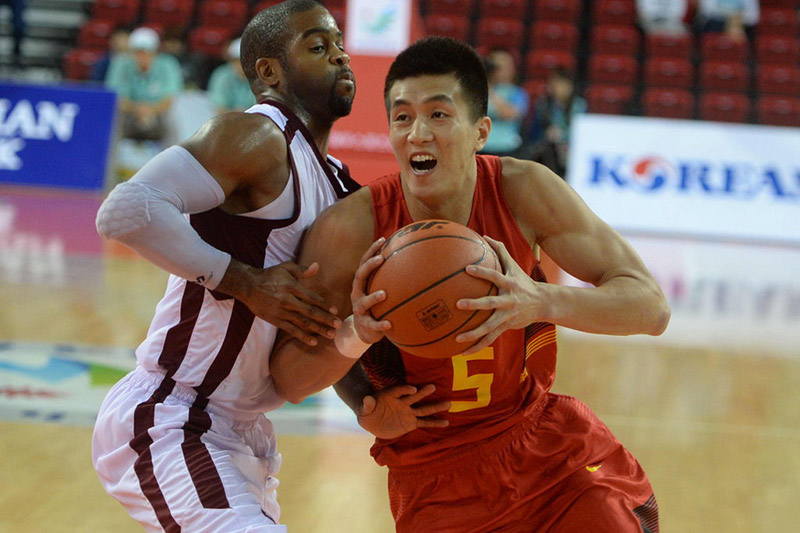 組圖：中國男籃勝卡塔爾獲第5 創征戰亞運40年來最差