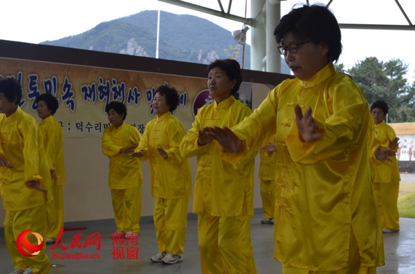 直擊濟州島民俗節：韓國大媽也跳廣場舞