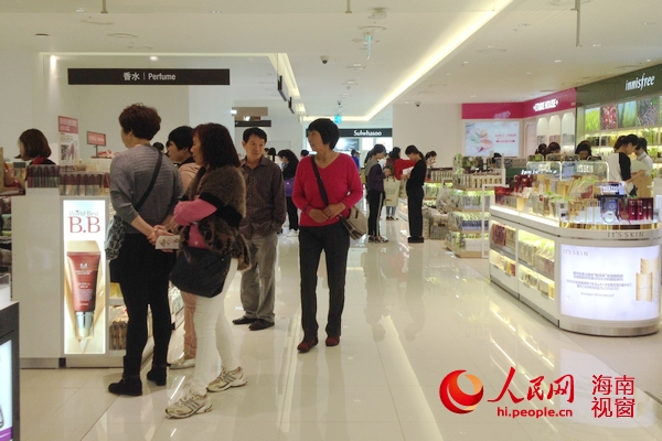 記者探濟州島免稅店：中國游客成購買主力軍