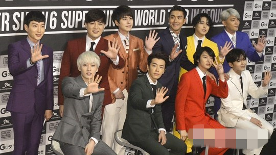 銀赫變裝海量私照大公開 super junior與“妖精們”走過的九年（組圖）