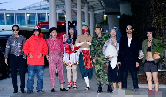 銀赫變裝海量私照大公開 super junior與“妖精們”走過的九年（組圖）
