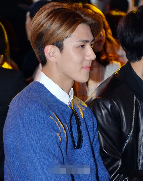 少女時代EXO車藝蓮現身秀場 允兒齊劉海清新脫俗世勛燦烈低頭熱聊（組圖）