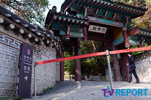 高梓淇蔡琳韓國傳統婚禮現場曝光 身著韓服顯端莊(組圖)