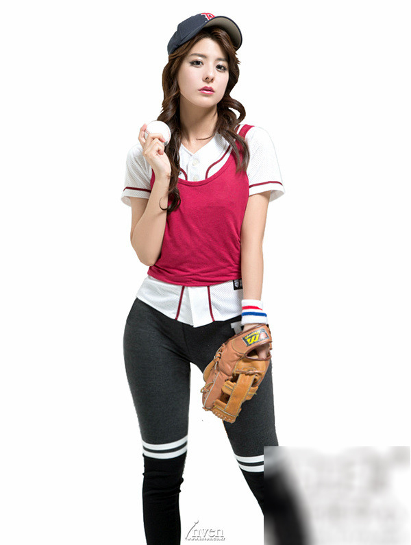 藤井美菜代言韓棒球頁游《魔球經理》曾與李弘基拍“我結”（組圖）