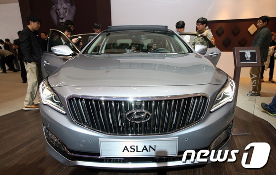 現代汽車新作ASLAN震撼登場 被評主流C級豪車競爭款（組圖）