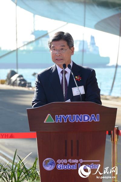 “中海環球”號命名暨交船儀式今日在韓舉行