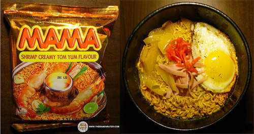 第十名：泰國　　Mama Shrimp Creamy Tom Yum Flavour Oriental Style Instant Noodles　　吃過的童鞋說，這是泰國最好吃的泡面！
