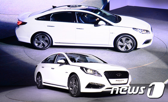 現代全新索納塔混合動力版正式上市（組圖）