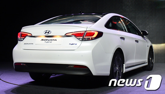 現代全新索納塔混合動力版正式上市（組圖）