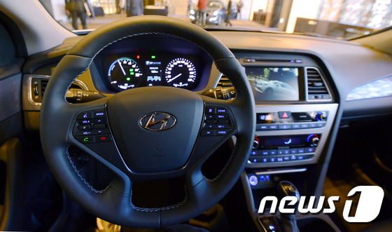 現代全新索納塔混合動力版正式上市（組圖）