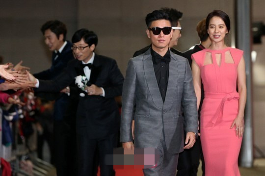 “2014SBS演藝大賞”紅毯照盤點 GOT7Jackson帥氣“周一情侶”最搶鏡（組圖）