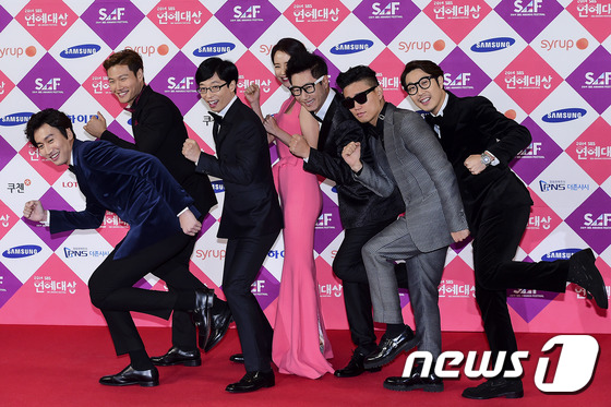 “2014SBS演藝大賞”紅毯照盤點 GOT7Jackson帥氣“周一情侶”最搶鏡（組圖）