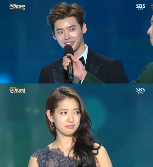 “2014SBS演技大賞”美照大匯總 全智賢奪“年度大賞”二賢合體受關注（組圖）