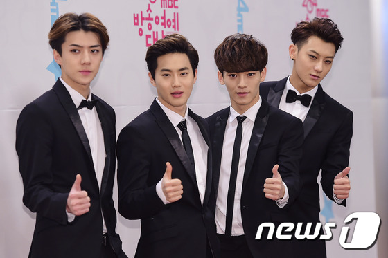 EXO金秀賢樸有天got7李鐘碩金宇彬 韓國西裝型男大盤點（組圖）