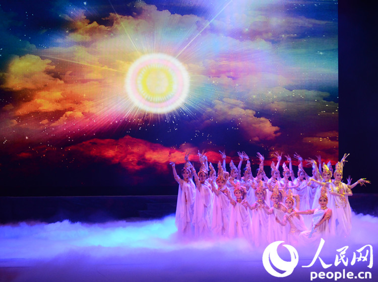 大型舞劇《絲路花雨》走進韓國（組圖）
