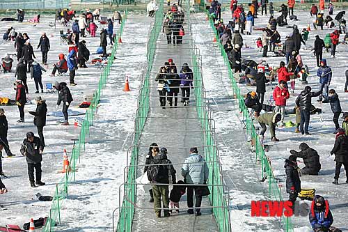 華川冰上釣魚節完美落幕 共吸引150萬人到訪【組圖】