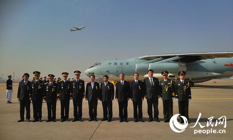 中韓舉行新一批68具志愿軍烈士遺骸交接儀式【高清組圖】