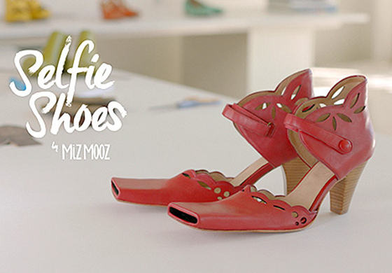 自拍黨新寵？自拍鞋橫空出世【組圖】