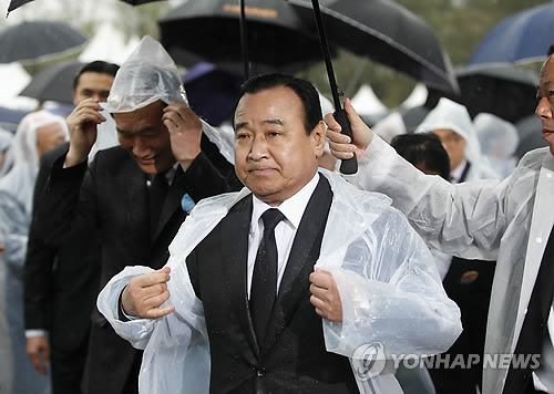 韓國國務總理李完九（圖片來源于韓聯社）