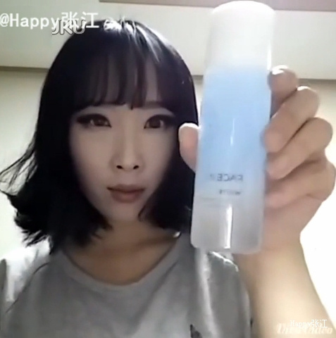 【組圖】韓國妹子驚人卸妝過程：擦一擦五官不見了！