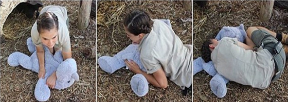 動物園管理員模仿動物搞笑照片躥紅網絡（組圖）