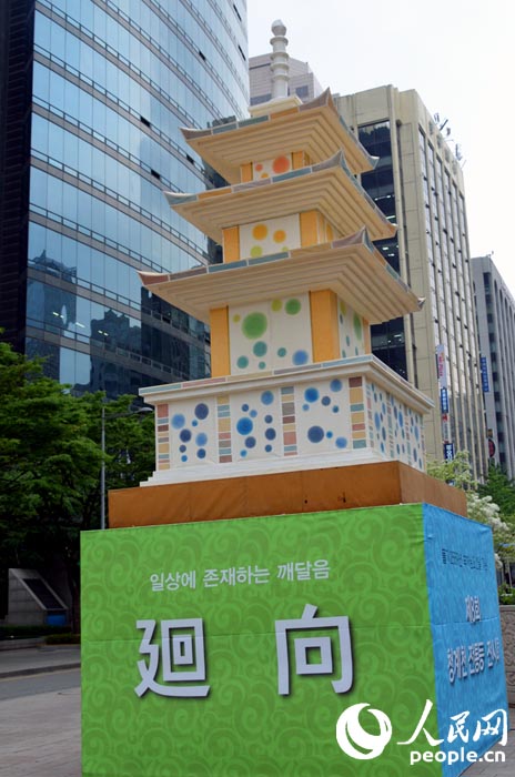 【組圖】韓國首爾清溪川慶佛誕日舉辦傳統彩燈展
