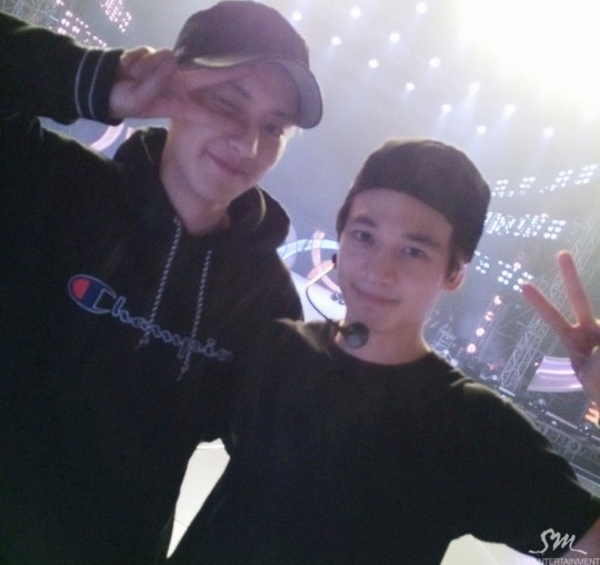 SHINee演唱會珉豪秀肌肉 EXO東方神起super junior助陣【組圖】