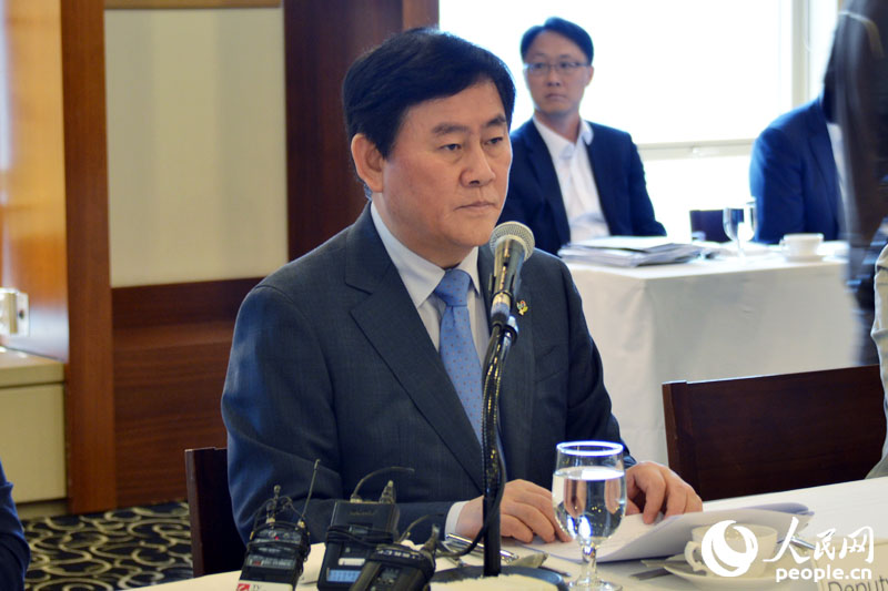 韓國MERS疫情引各國恐慌 韓代總理緊急安撫外國使節【組圖】